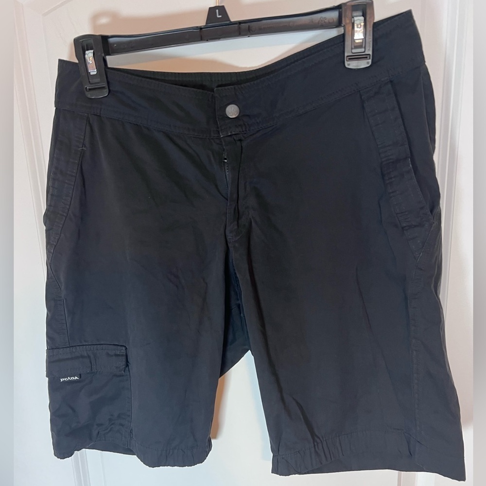 Prana VNTG Y2K Era Black Cargo Shorts